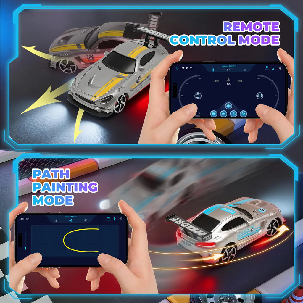 Tiny Turbo Terror: The Pocket-Sized Drift Machine for Future Race Car Drivers and Couch Potato Champions!
