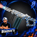 【Blainzz‘S Pick】Toolupgrade Powerful Propane Torch with Adjustable Flame, Heat Output Blow Torch for Campfire, Fire Pit Starter, Fun Gift (Propane Tank Not Included)