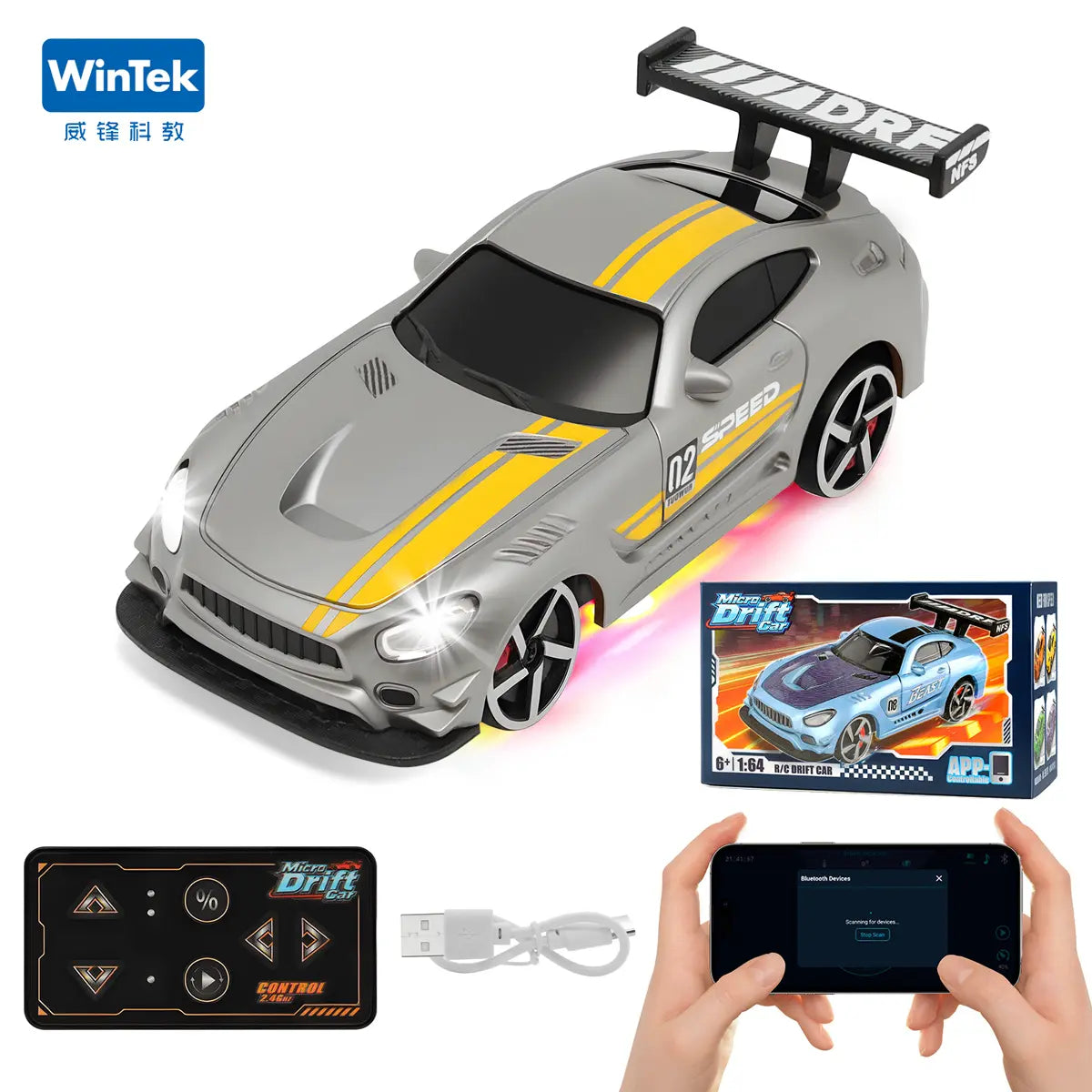 Tiny Turbo Terror: The Pocket-Sized Drift Machine for Future Race Car Drivers and Couch Potato Champions!