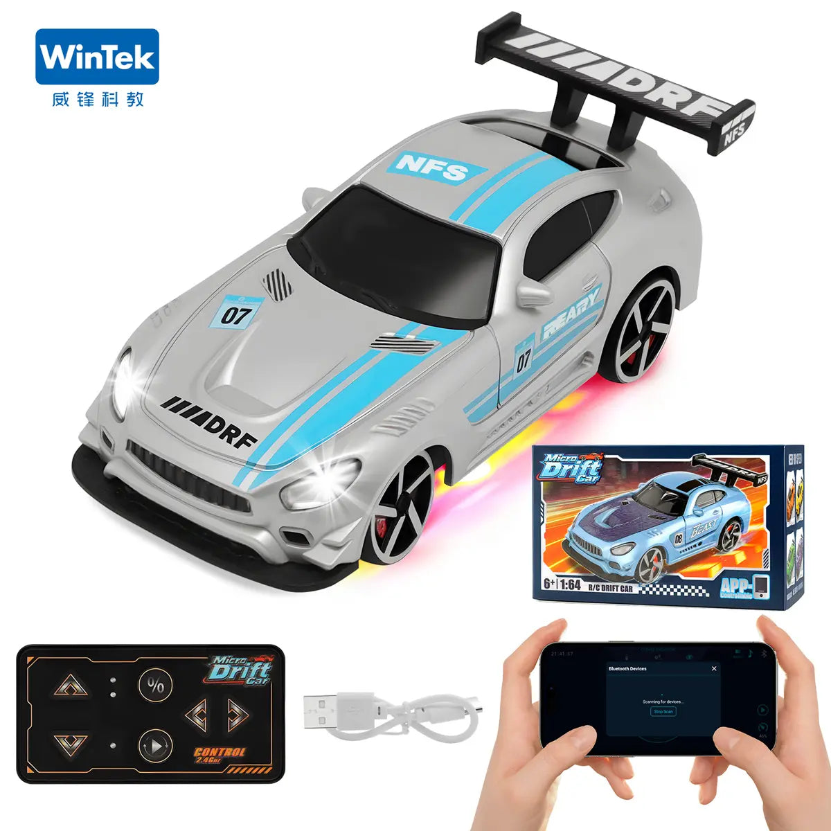 Tiny Turbo Terror: The Pocket-Sized Drift Machine for Future Race Car Drivers and Couch Potato Champions!