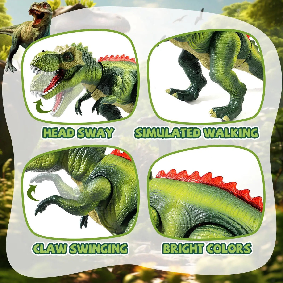 Jurassic Jamboree: The Roaring, Spraying, LED-Walking T-Rex That Will Make Your Kids Believe Dinosaurs Are Back (and They’re Totally Ready for a Water Fight)!