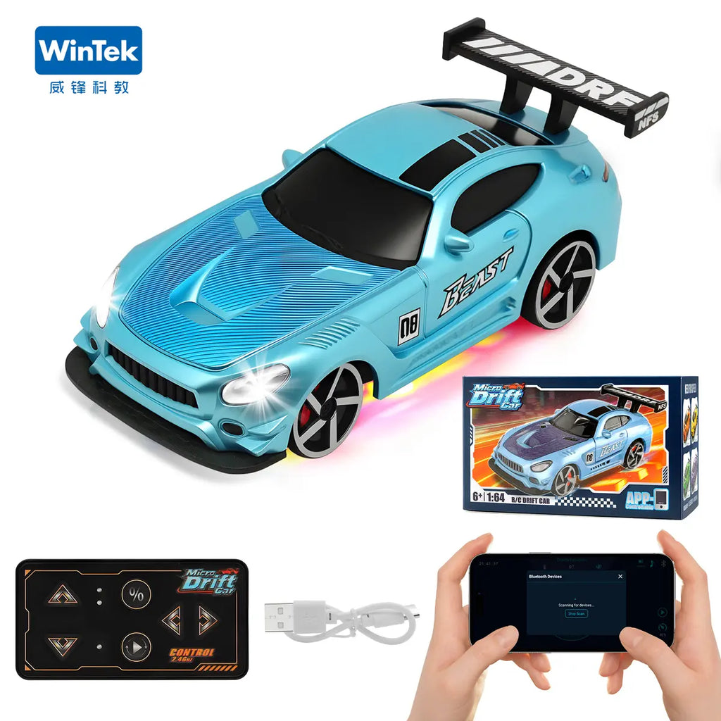 Tiny Turbo Terror: The Pocket-Sized Drift Machine for Future Race Car Drivers and Couch Potato Champions!