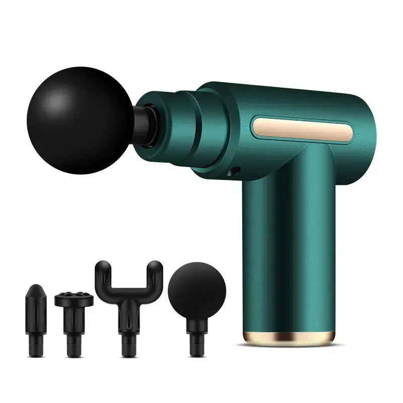 Multifunctional Bodymassage Machine - Home Portable USB Rechargeable Massagers, 6-Speed Adjustable Massage Gun with 4 Replaceable Heads, Ultra-Quiet Brushless Motor, ABS Plastic, for Muscle Relief, Self Care Gift for Him,Sohochic