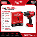 Milwaukee M18 FUEL 2962-20 18V Brushless Cordless High Torque Impact Wrench, 1/2" Drive, 1200 Nm Torque, LED Lighting Car Tool for Tire Change, Lug Nut Remover for Car & SUV Repair, Tools and Gadgets, Work Tools