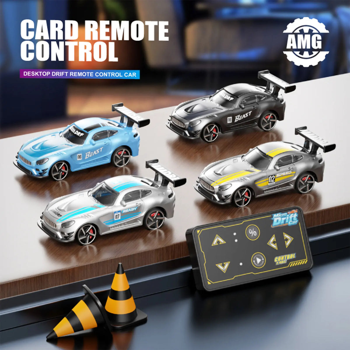 Tiny Turbo Terror: The Pocket-Sized Drift Machine for Future Race Car Drivers and Couch Potato Champions!